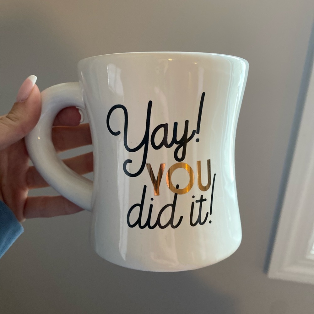 “Yay! You did it” Mug - brand new